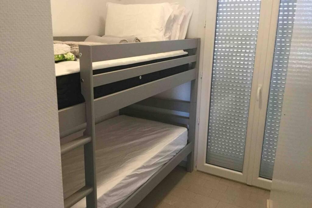 T3 Vue Exceptionnelle Avec Acces Prive A La Plage, Wifi, Clim - Dansnotreappart-Com - Valras-Plage Ngoại thất bức ảnh